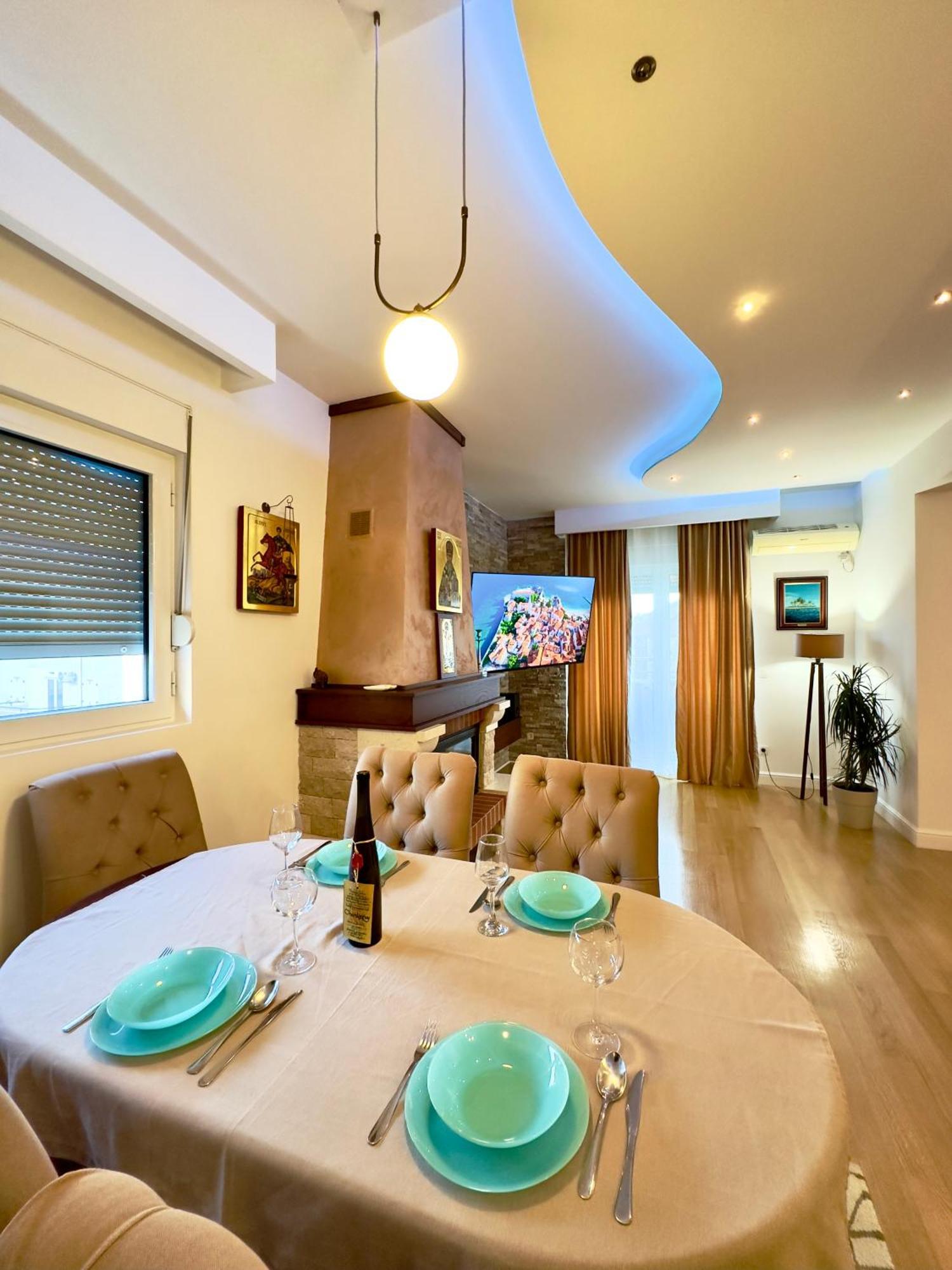 Lux Superior Apartment 120M2 In Heart Of بودفا المظهر الخارجي الصورة
